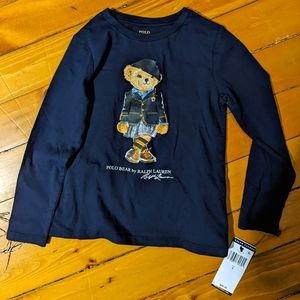 Polo Ralph Lauren bear long sleeved shirt, NWT